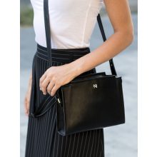 Silhouette shoulder bag